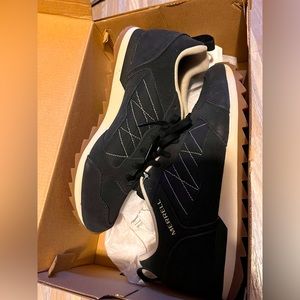 Merrel, women’s sneakers size 9.5, Alpine Sneaker, black. Never worn.